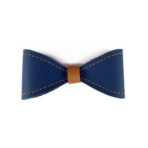 Navy Blue and Tan