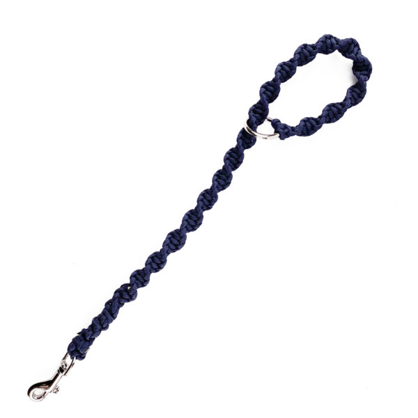 navy blue paracord braided add on extended