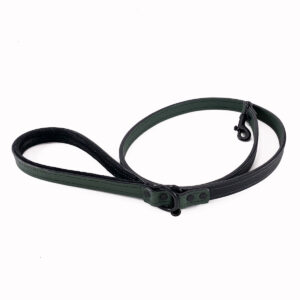 BLACK FOREST PADDED HANDLE LEATHER LEASH