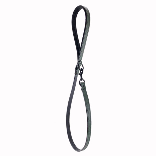 black forest leather leash hanging
